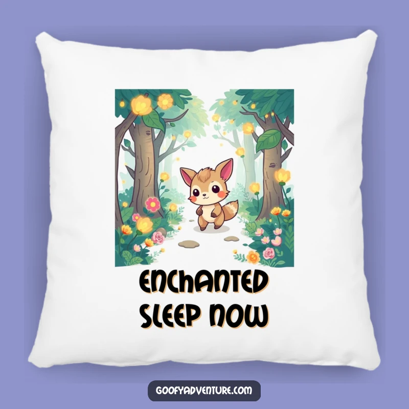 Funny Forest Pillow: Whimsical Animal Glowing Cushion Gift