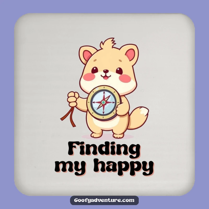 Funny Kawaii Explorer Animal Coaster: Protect Surfaces with Hilarious Direction