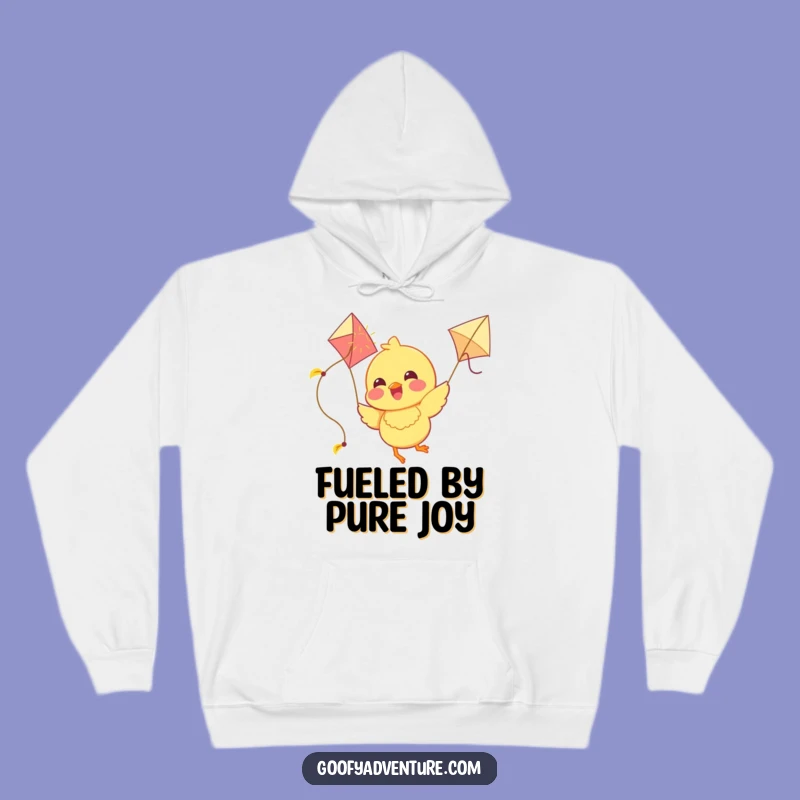 Funny Chick Sunshine Kite Hoodie: Cozy Comfort, Sunny Smiles