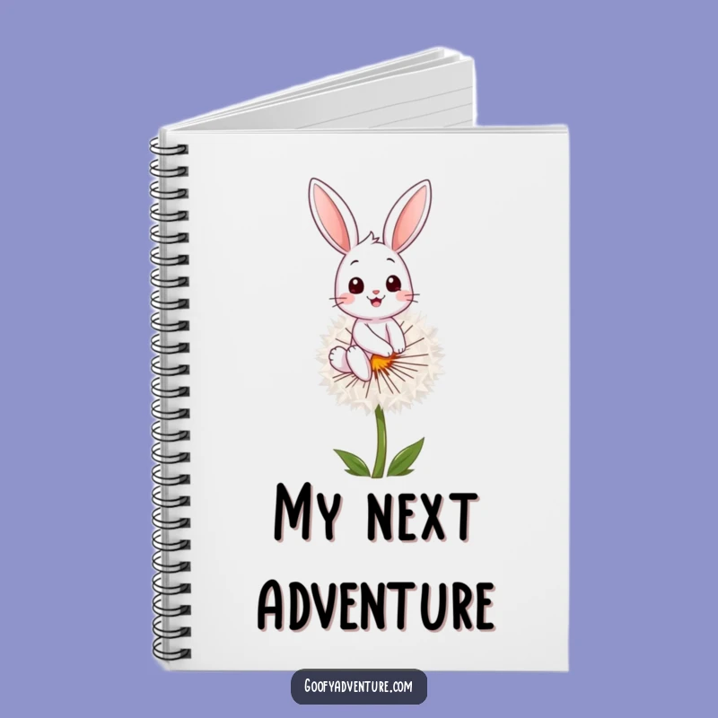 Funny Bunny Dandelion Notebook: Jot Down Ideas with This Funny Adventure Journal