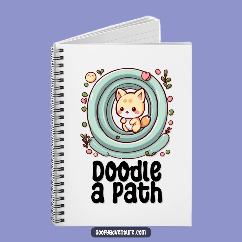 Funny Kawaii Animal Maze Notebook: Journal Your Journey, Perfect Puzzle Gift