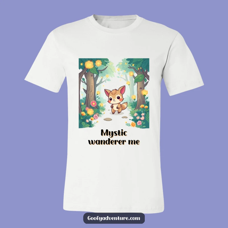 Funny Mystic Forest Tee: Determined Animal T-Shirt Gift